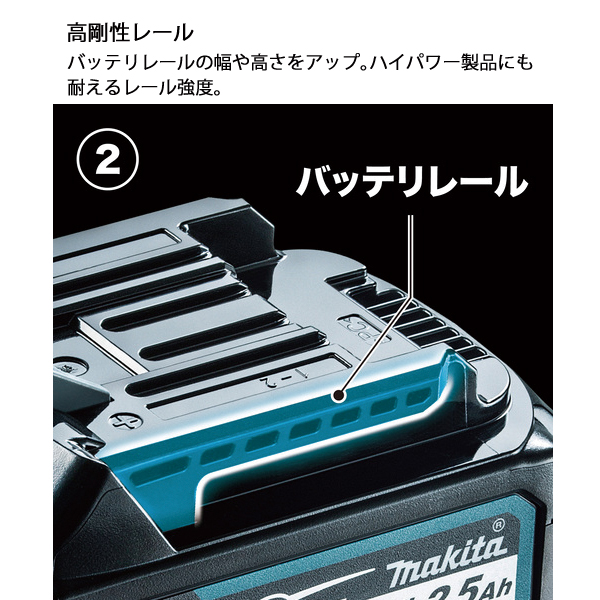 マキタ（makita） バッテリー 40Vmax リチウムイオンバッテリ 2.0Ah