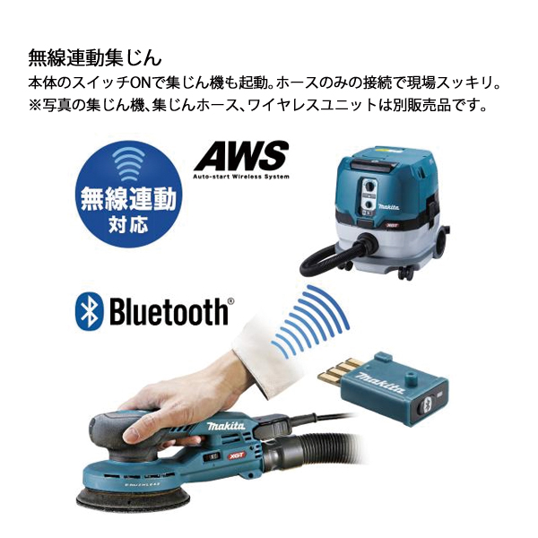 マキタ（makita） 40Vmax 充電式オービタルサンダ 本体のみ BO005CGZ 