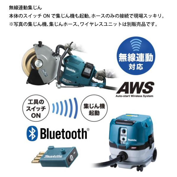マキタ（makita） 80Vmax 355mm充電式パワーカッタ ダイヤモンド 