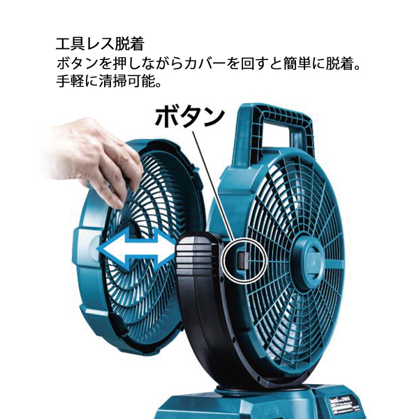 マキタ マキタ（makita） 40Vmax 充電式ファン 本体のみ CF001GZ