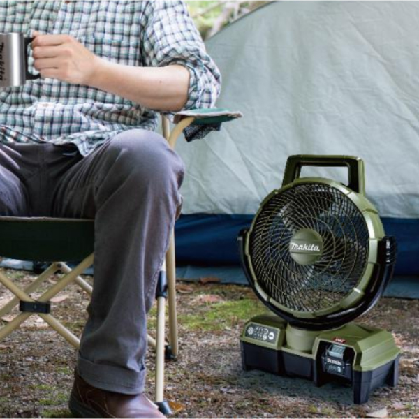 マキタ マキタ（makita） 充電式ファン 本体 オリーブ CF001GZO 本体