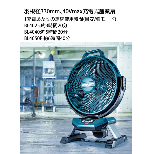 マキタ マキタ（makita） 40Vmax 充電式産業扇 本体のみ CF002GZ