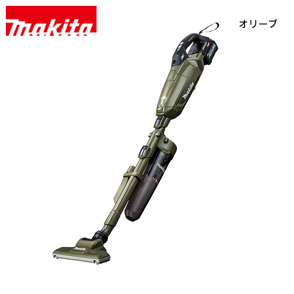 マキタ（makita） 40Vmax充電式クリーナ サイクロンアタッチメント付 バッテリー ・充電器付き CL002GRDC 掃除機 コードレス掃除機 スティッククリーナー | マキタ | 01