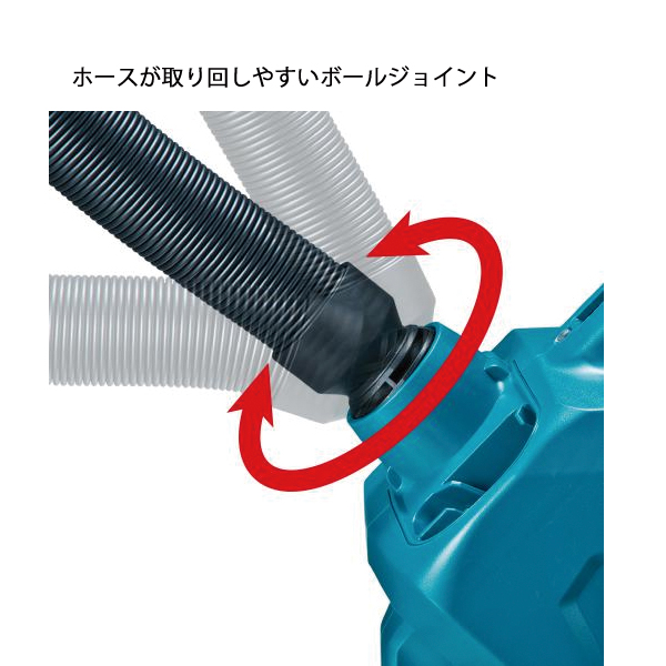 マキタ（makita） 18V 充電式クリーナ 紙パック式 ワンタッチスイッチ