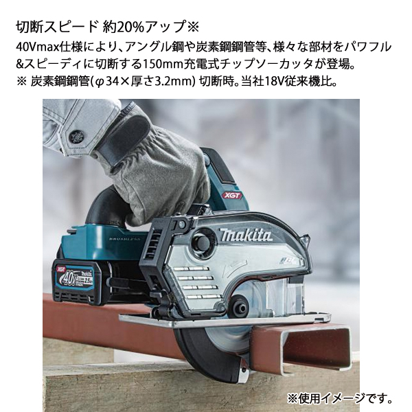 マキタ（makita） 40Vmax 150mm充電式チップソーカッタ 本体のみ