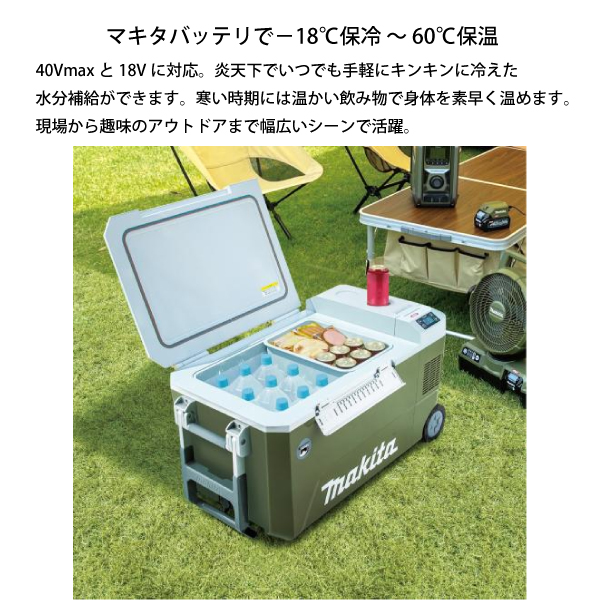 ⭐︎新品未使用⭐︎最安値⭐︎　makita 充電式保冷温庫　50L　CW002GZ マキタ CW002GZ 充電式保冷温庫(50L)青 (本体のみ/バッテリ