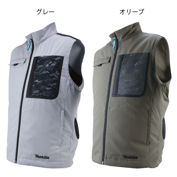 makita 空調服 3枚入り 充電器・バッテリー・ファン付き 長袖　3Lサイズ マキタ 電動ファン付きウエア（サイズ（S/M/L）：3L（XXL））｜制服