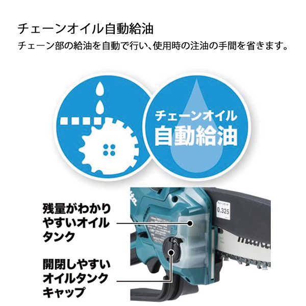 684 充電式ハンディソー makita マキタ MUC028GRD 40Vmax バッテリー1 充電器×1未使用展示品 マキタ（makita） MUC028GRD 充電式 小型 チェーンソー ハンディソー