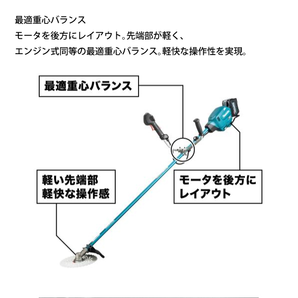 マキタ（makita） 草刈機 makita 40Vmax 充電式草刈機 本体のみ