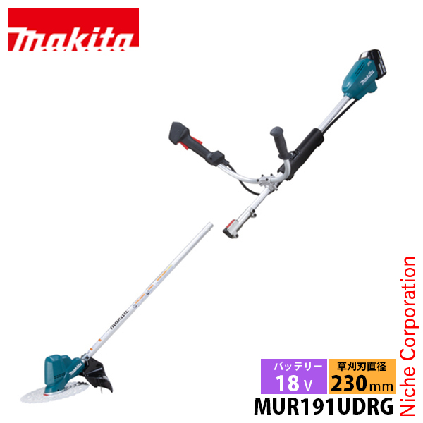 マキタ（makita） makita 18V 充電式草刈機 分割棹 Uハンドル