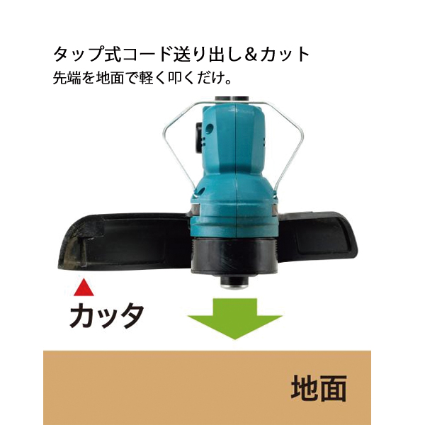 マキタ 草刈機 18V 充電式草刈機 ナイロンコード バッテリー