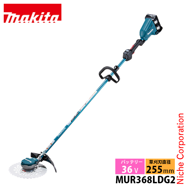 マキタ（makita） 18V 充電式草刈機 樹脂刃付 バッテリー ・充電器付き