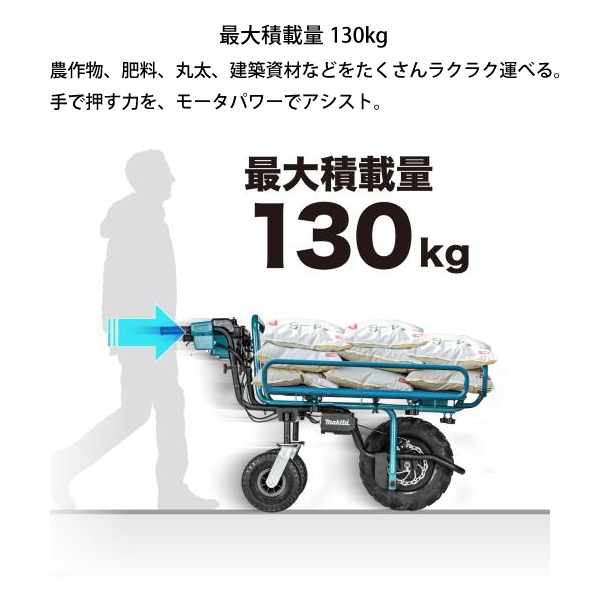 マキタ(makita) 18V充電式運搬車 反...の詳細画像5