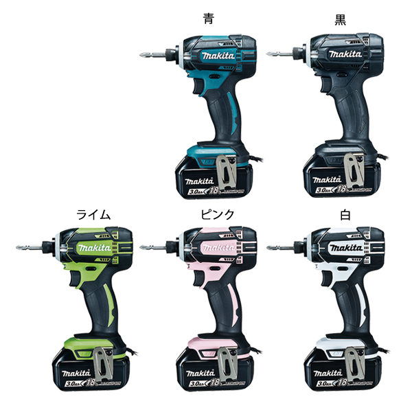 Makita - マキタ18V 充電式インパクトドライバ バッテリー ・充電器付TD149DRFX マキタ 充電式インパクトドライバ TD149DRFX 18V 3.0Ah〜TD149DZ