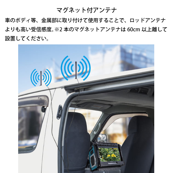 マキタ（makita） 充電式ラジオ付テレビ TV100 防水 屋外 Bluetooth対応 18V 純正の画像