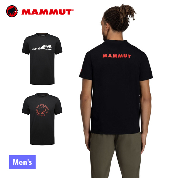 MAMMUT（マムート） QD ロゴ プリント Tシャツ アジアンフィット 1017 
