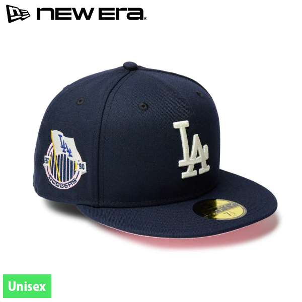 ニューエラ 59FIFTY サクラ パック ロサンゼルス・ドジャース ネイビー