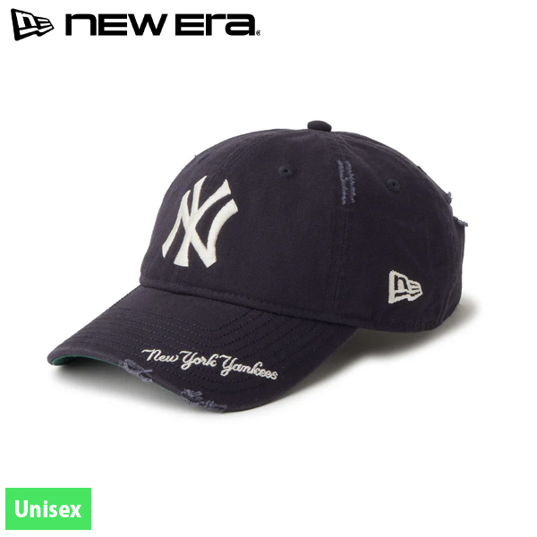ニューエラ 9TWENTY MLB バイザーロゴ ダメージ NY ヤンキース