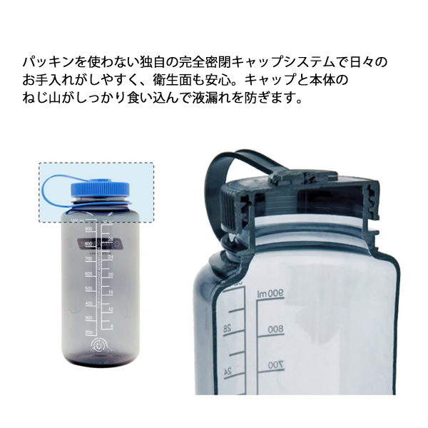 サイズ1 NALGENE（ナルゲン） 広口1.0L トライタン リニュー 91656 アウトドア
