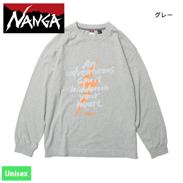 NANGA（ナンガ） アドベンチャラス スピリットロングスリーブTシャツ