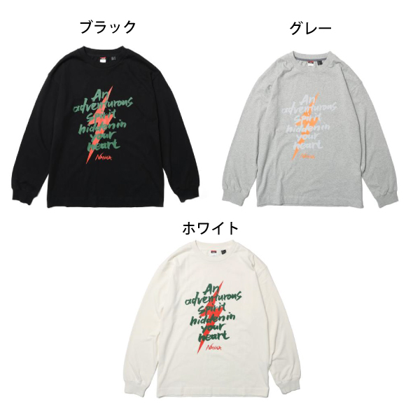 NANGA（ナンガ） アドベンチャラス スピリットロングスリーブTシャツ