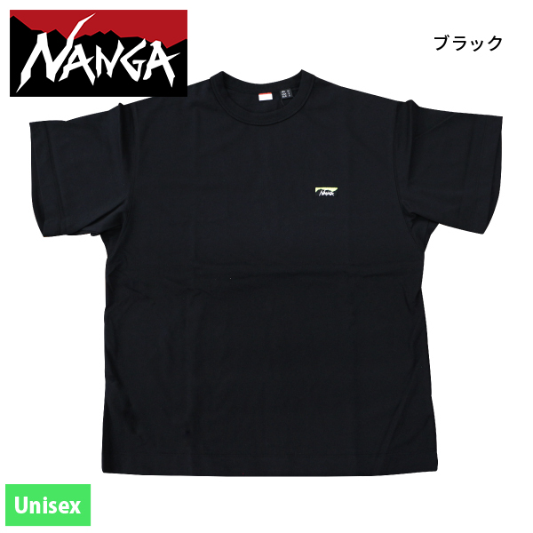 ナンガ  エコハイブリッドボックスロゴエンブロイダリーティー C2430-1M500Z アウトドア ウェア トップス NANGA 半袖 Tシャツ 刺繍ロゴ | NANGA | 02