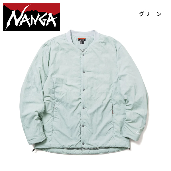 NANGA（ナンガ） ノーカラーソフトダウンカーディガン ユニセックス