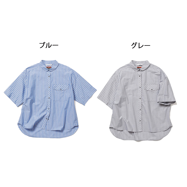 NANGA ナンガ シャツ スプリングストライプシャツ レディース アウトドア 半袖 N2501-1J508B 楽天市場】NANGA ナンガ シャツ スプリングストライプシャツ