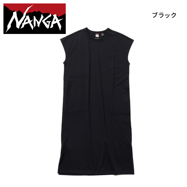 *NANGA ブラック 最新 エコハイブリッドワッフルワンピース本日のみ 楽天市場】ナンガ エコハイブリッド ワッフルワンピース