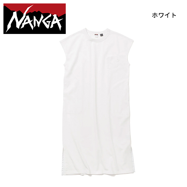 NANGA ナンガ エコハイブリッド ノースリーブ ワンピース N2501
