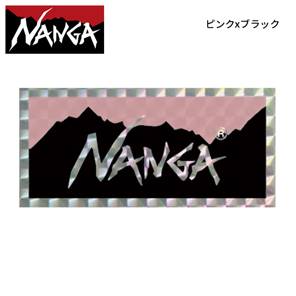NANGA（ナンガ） ホログラフィックロゴステッカー NA2353-3G512