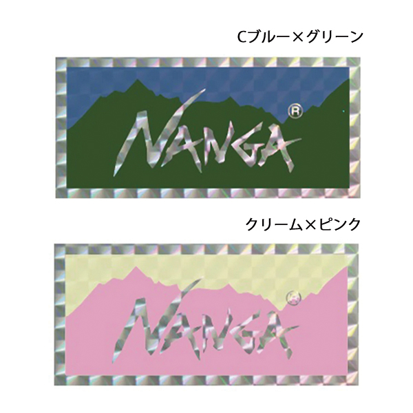 NANGA（ナンガ） ホログラフィックロゴステッカー NA2353-3G512
