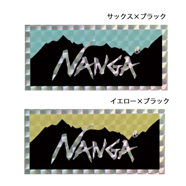 NANGA（ナンガ） ホログラフィックロゴステッカー NA2353-3G512