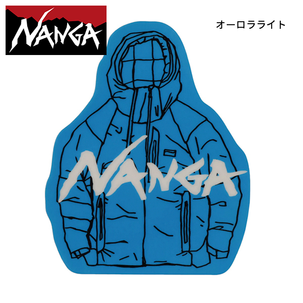 NANGA ナンガ ナンガxウシオダヒロアキ ステッカー NA2454-3G503