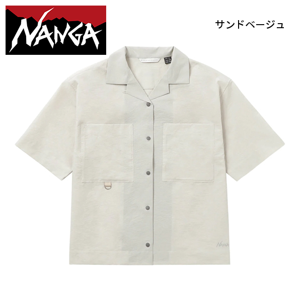 NANGA ナンガ ドットエア コンフィー ショートスリーブシャツ