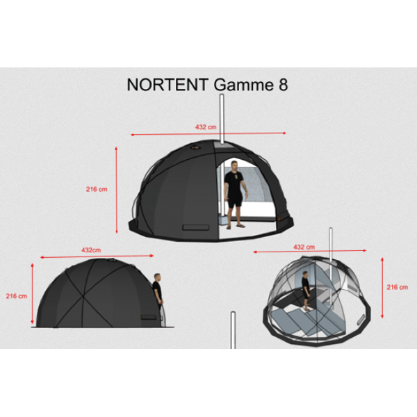 ノルテント ギャム8 エクストリーム 80559 家族 キャンプ アウトドア