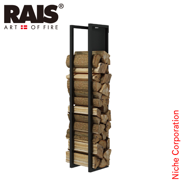 ライス ウッドウォール120 壁付け式 RA40690 ログラック 薪ストーブアクセサリー