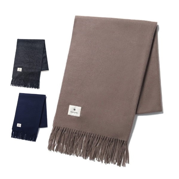 snow peak（スノーピーク） ウォッシャブルウールストール AC-24AU204