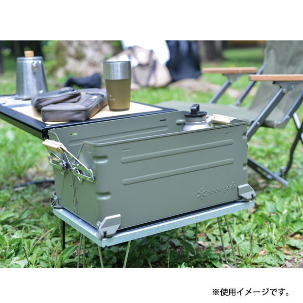 スノーピーク シェルフコンテナ25 2個 MyテーブルSUSトップ