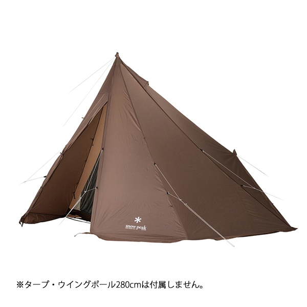 スノーピーク 雪峰祭 タープ エクステンションテント 4 FES-433 限定品 追加 テント ワンポール型 ワンポールテント ティピーテント | snow peak