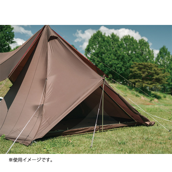 スノーピーク 雪峰祭 タープ エクステンションテント 4 FES-433 限定品 追加 テント ワンポール型 ワンポールテント ティピーテント | snow peak | 04