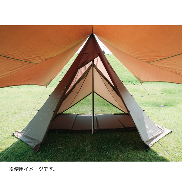 スノーピーク 雪峰祭 タープ エクステンションテント 4 FES-433 限定品 追加 テント ワンポール型 ワンポールテント ティピーテント | snow peak | 06
