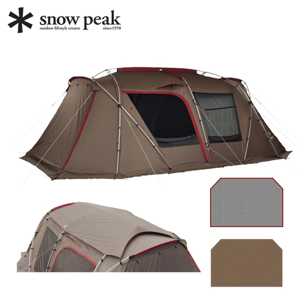 スノーピーク ランドロックパック snow peak FK-366 セット テント アウトドア シェルター キャンプ 2ルームシェルター 2ルームテント 家族 ファミリー | snow peak
