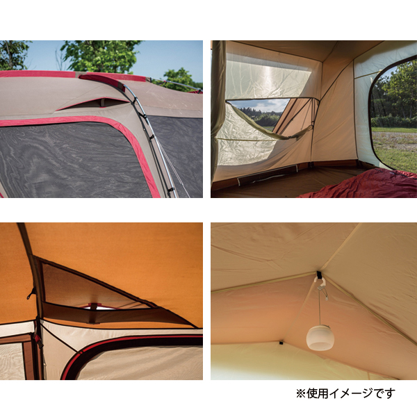 スノーピーク ランドロックパック snow peak FK-366 セット テント アウトドア シェルター キャンプ 2ルームシェルター 2ルームテント 家族 ファミリー | snow peak | 12