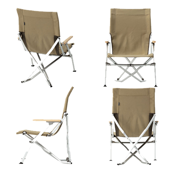 snow peak（スノーピーク） ローチェア30 カーキ2個 セット FK-414