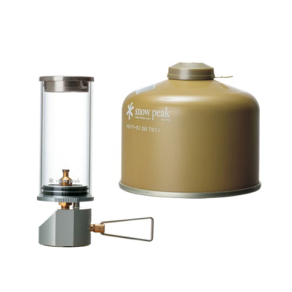 スノーピーク ガスランタン リトルランプ ノクターン＆ギガパワーガス250 プロイソセット ライト キャンプ用品 | snow peak