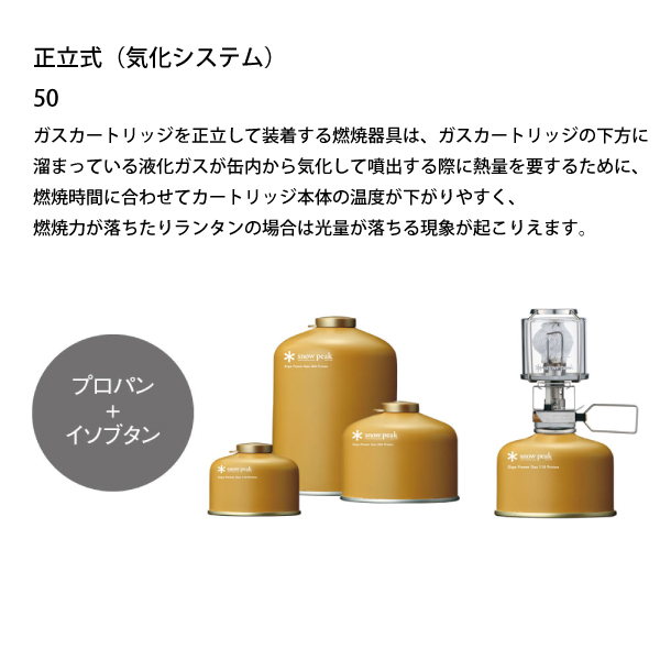 スノーピーク ガスランタン リトルランプ ノクターン＆ギガパワーガス250 プロイソセット ライト キャンプ用品 | snow peak | 07