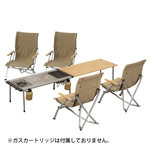 スノーピーク  IGTフレーム＆テーブル シンプルレイアウトセット キャンプ アウトドア テーブル チェア バーナー | snow peak