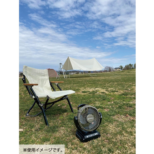 スノーピーク フィールドファン バッテリー・充電器付き MKT-102 BL1860B DC18RF 扇風機 アウトドア キャンプ | snow peak | 07