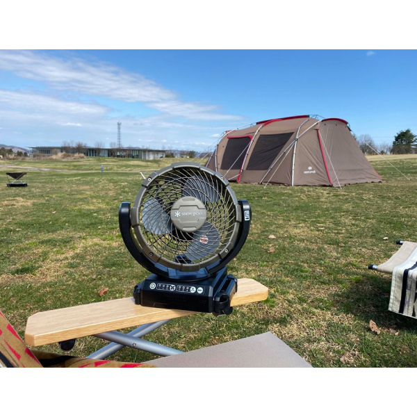 スノーピーク フィールドファン バッテリー・充電器付き MKT-102 BL1860B DC18RF 扇風機 アウトドア キャンプ | snow peak | 08